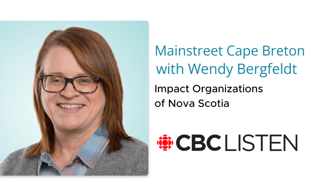 Mainstreet Cape Breton: Impact Organizations of Nova Scotia