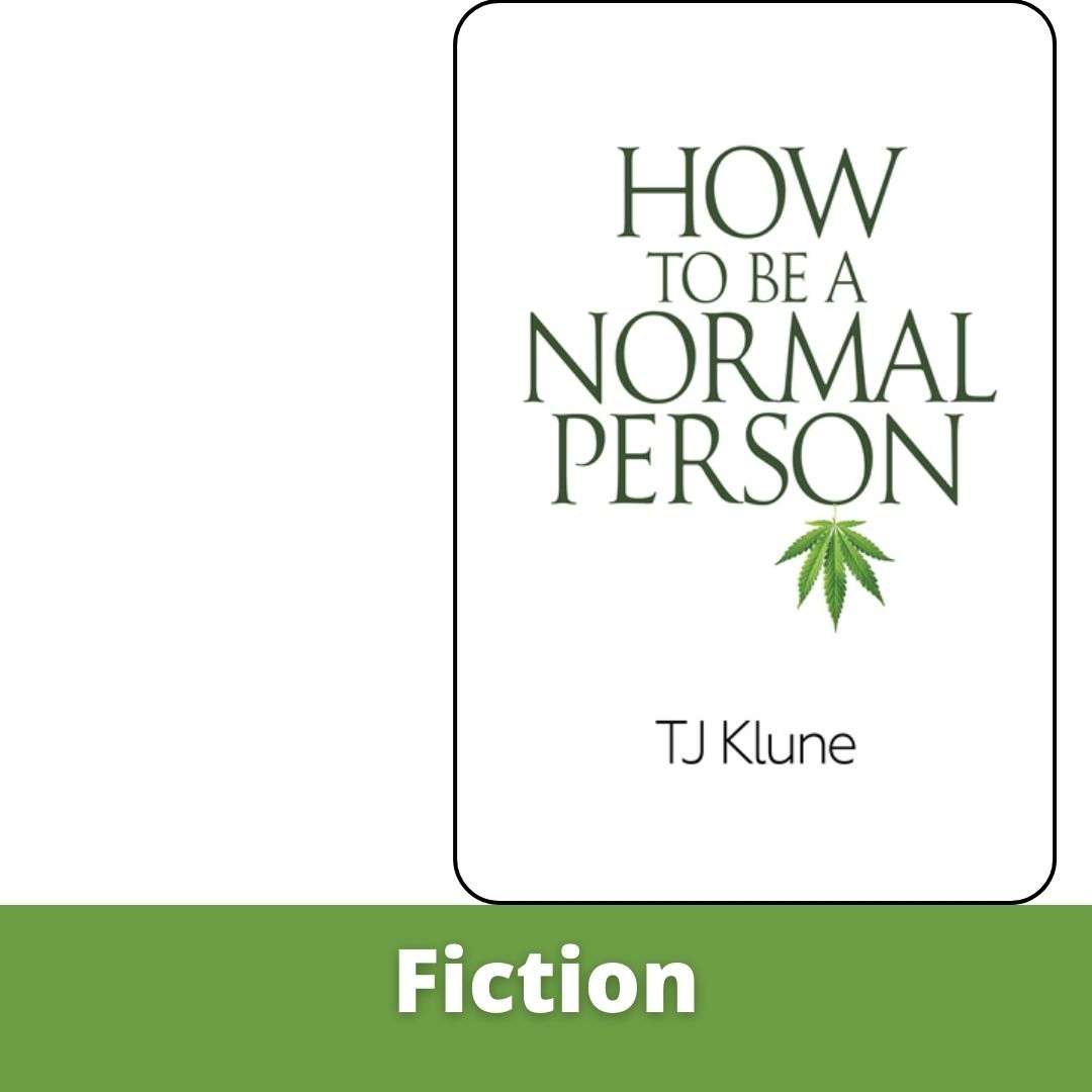 Cover of book "how to be a normal person" labelled fiction